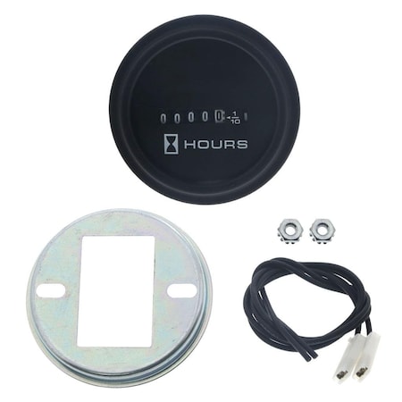 Pai Hour Meter Gauge Multi Usage 12/24 Volt Includes Mounting Hardwareand Harness 803445